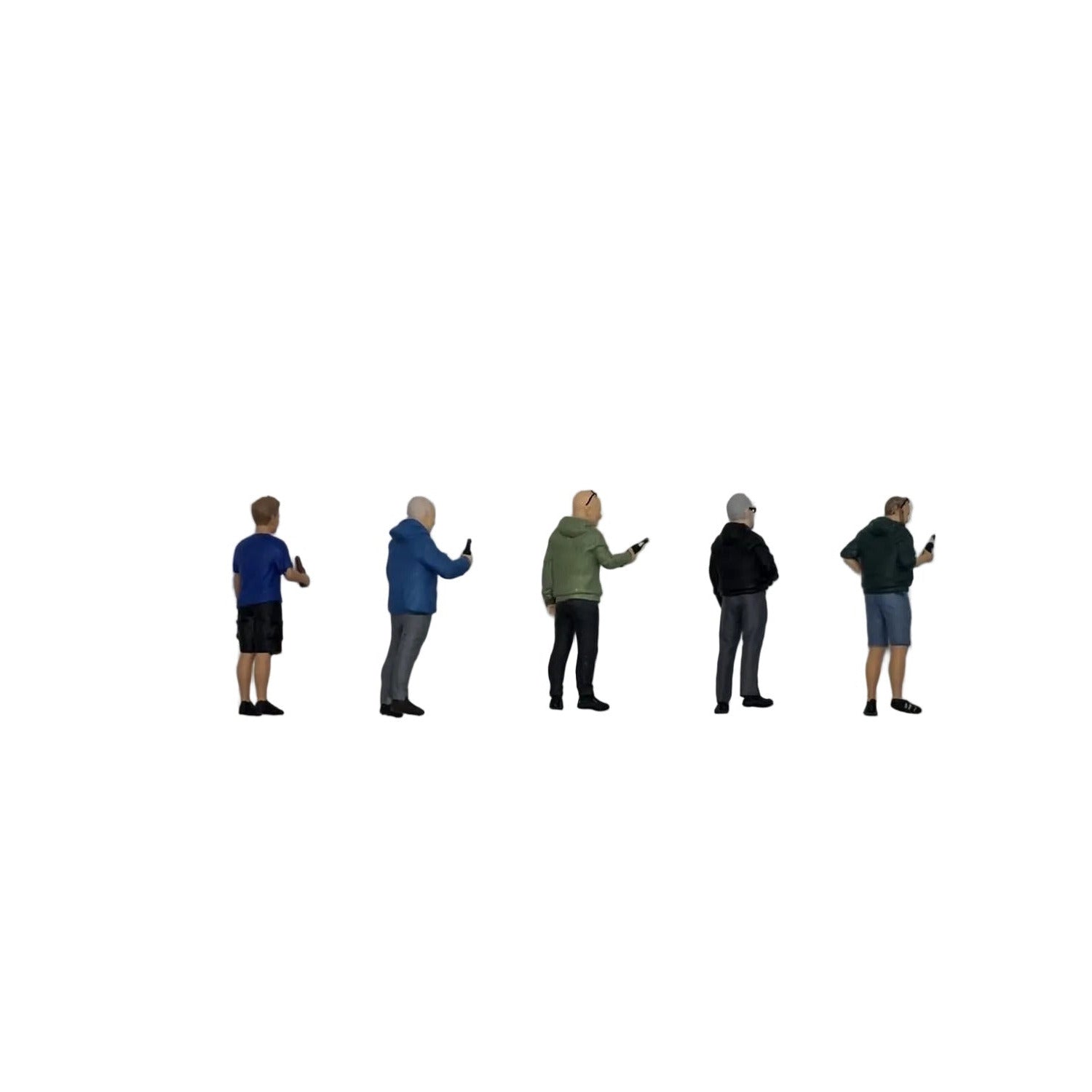 Frères de bière 5 figurines miniatures