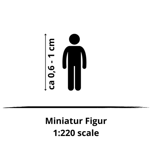 1:220 Miniatur Figur
