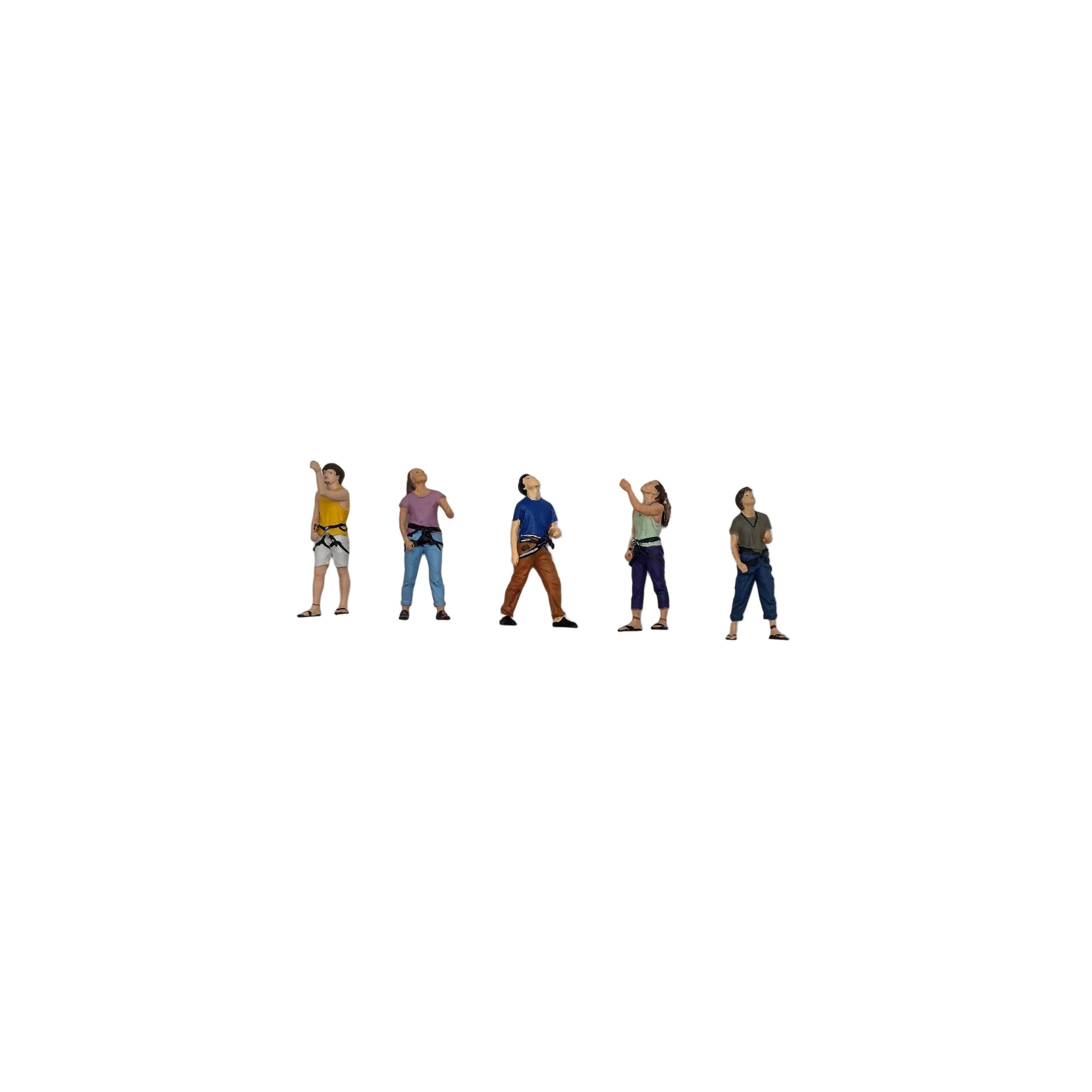 Sicherer für Kletterer Set 5 Miniaturfiguren
