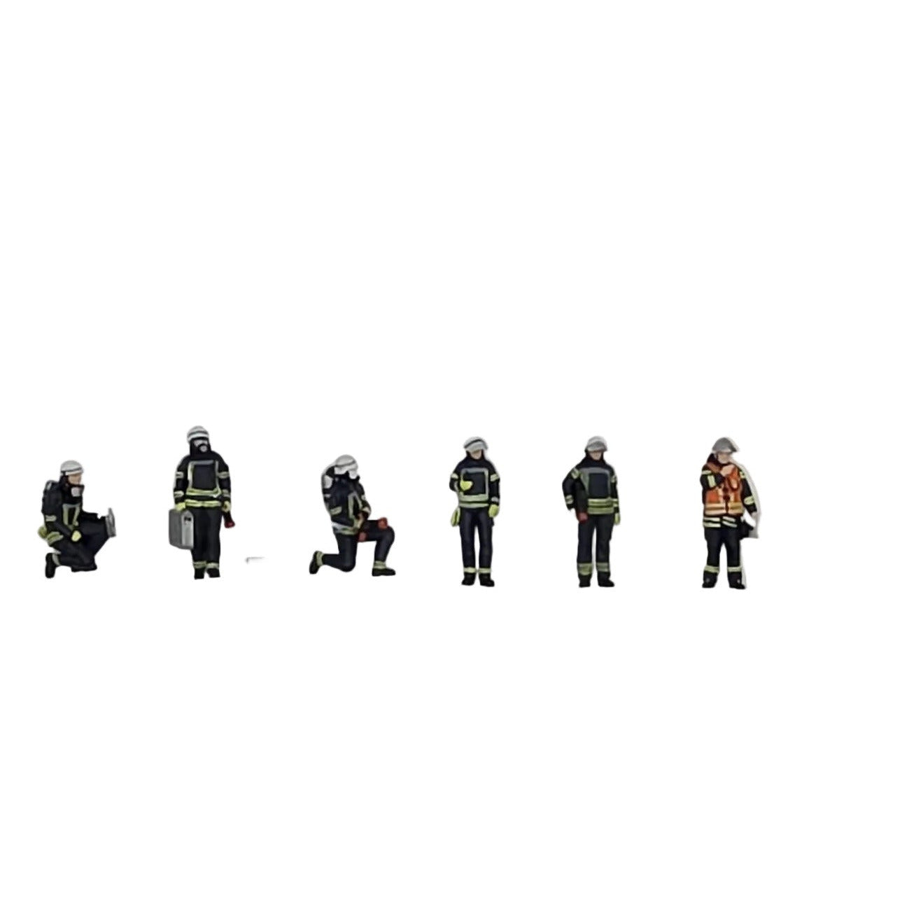 firefighters 5 miniature figures
