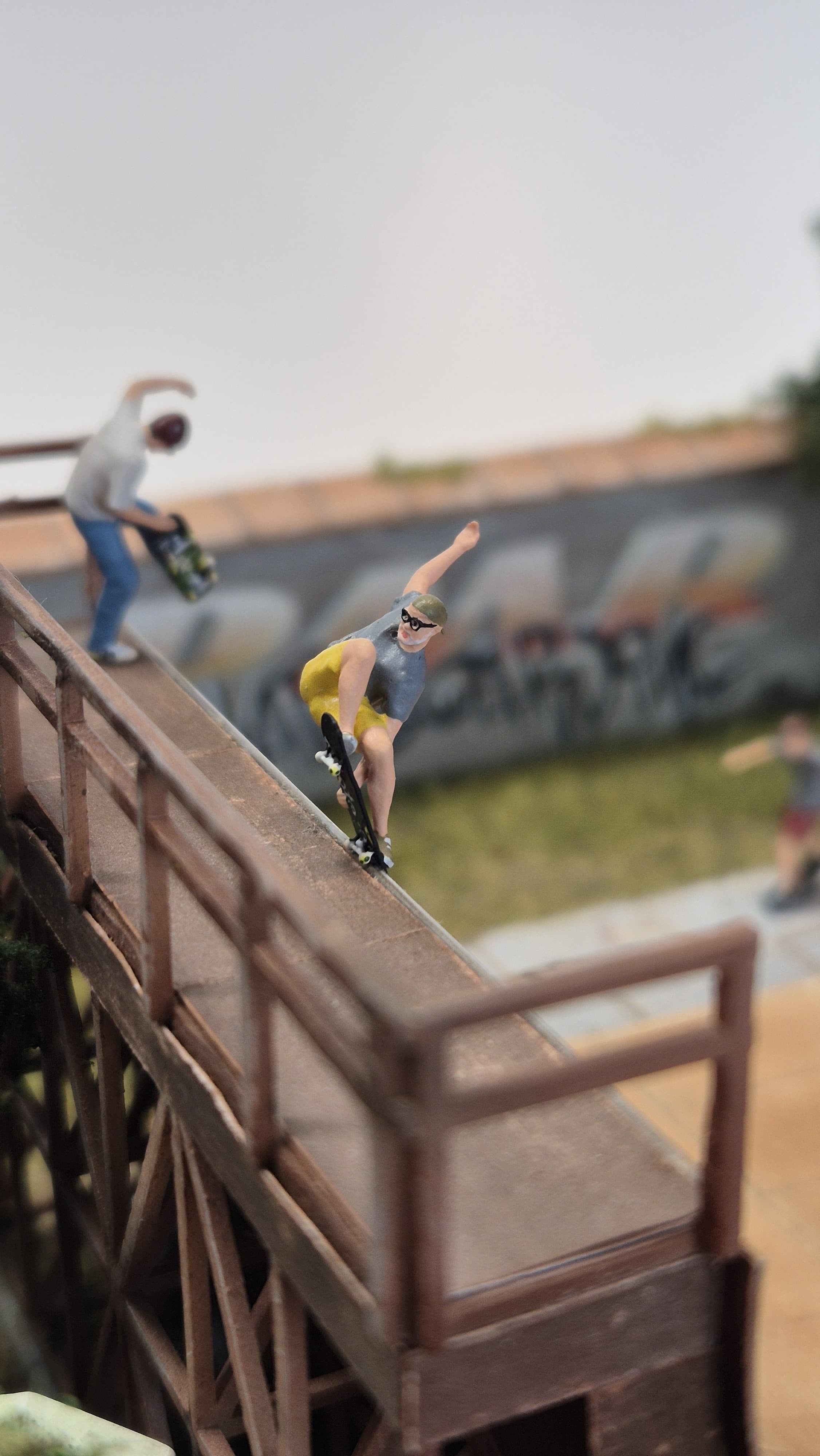 Skater Set 10 Miniaturfiguren