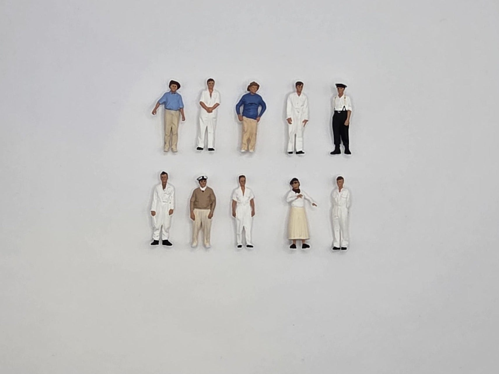 Bootsbesatzung 10 Miniaturfiguren