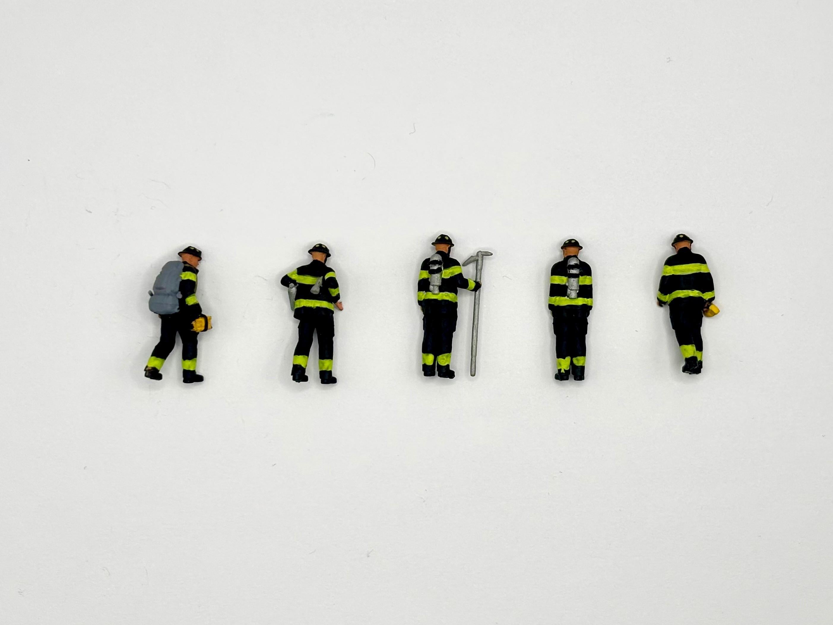 Feuerwehr Figuren USA New York 1:87