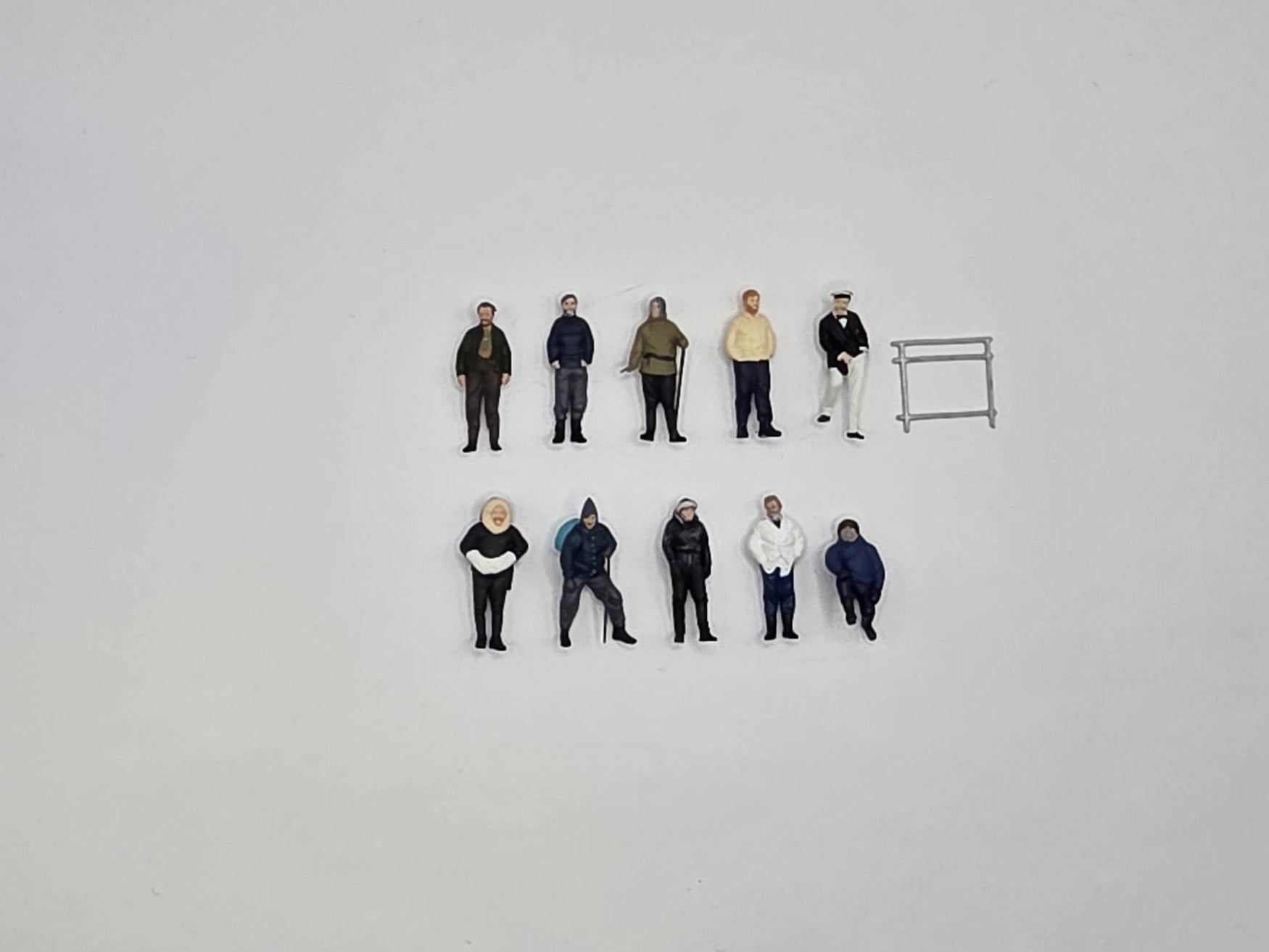 Polarforscher 10 Miniaturfiguren