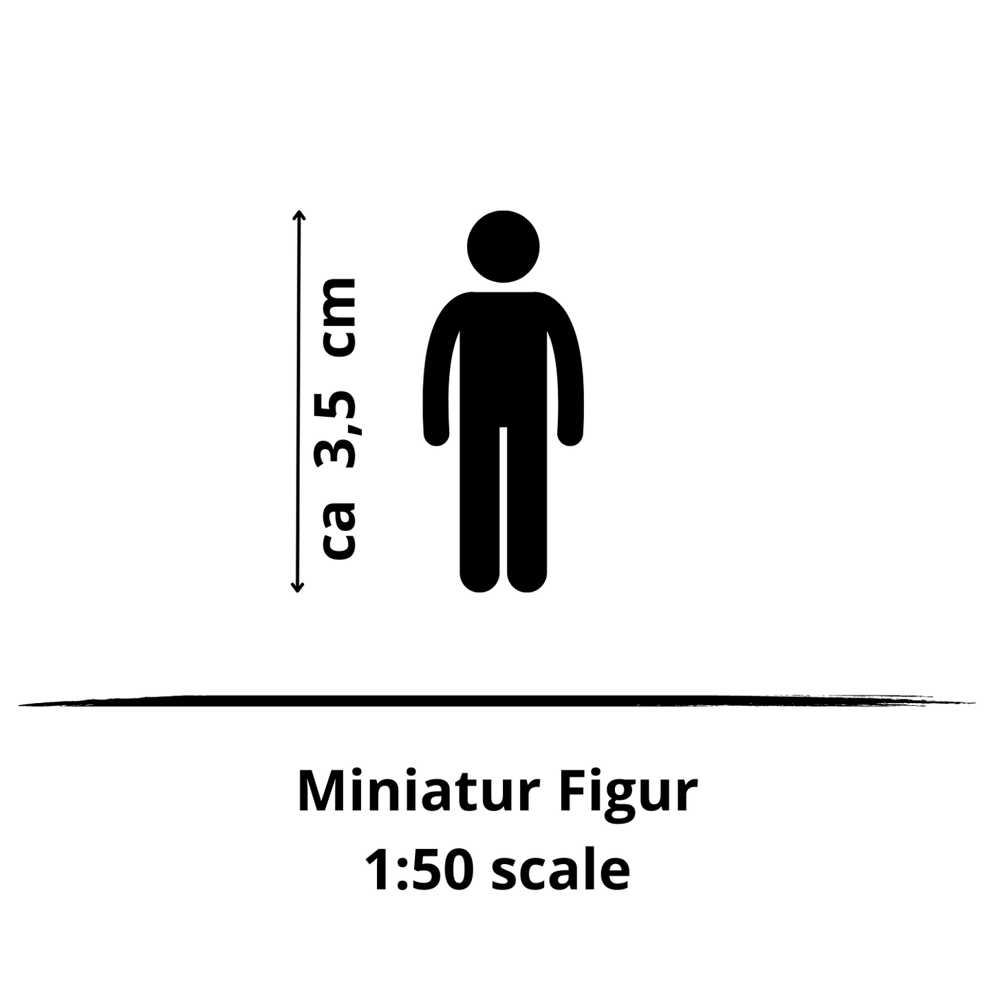 1:50 Miniatur Figur